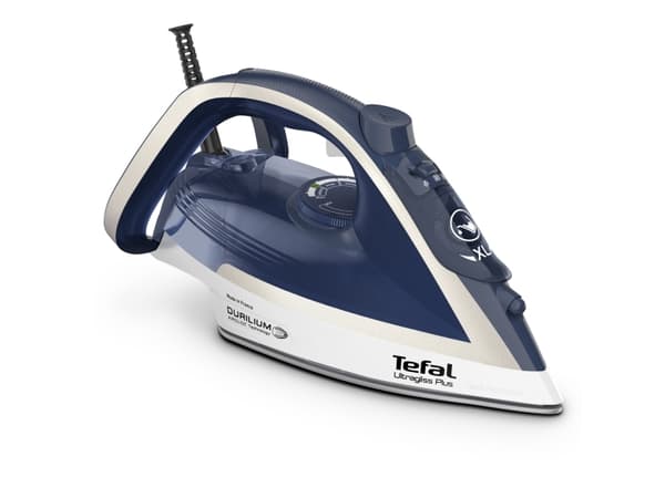 Tefal Ultragliss Plus FV6812E0 - Ångstrykjärn med automatisk avstängning - sula Durilium Airglide - 2800 W