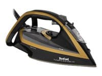 Tefal TurboPro FV5696E1 strykjärn Torrstrykjärn Durilium AirGlide Autoclean soleplate 3000 W Svart, Guld