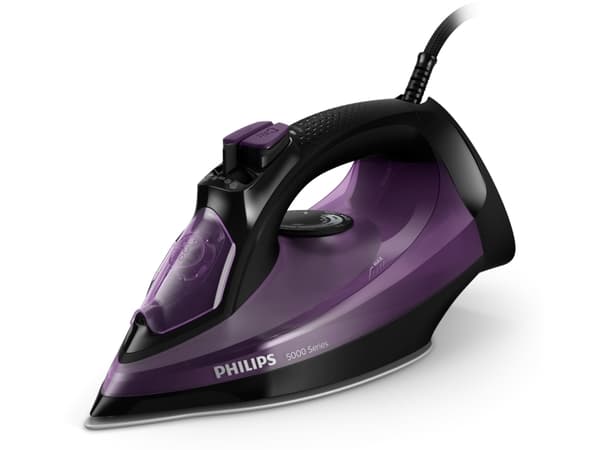 Philips 5000 series DST5030 - Dampstrykejern - såleplate: SteamGlide Plus - 2400 W
