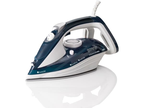 Gorenje SIH2800TQC, Dampstrykejern, Keramisk strykesåle, 2,5 m, 100 g/min, Blå, 35 g/min