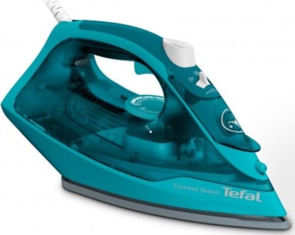 Tefal FV2867E0, Kuiva- & höyrysilitysrauta, Cerilium-pohjalevy, 1,9 m, 200 g/min, Turkoosi, 45 g/min