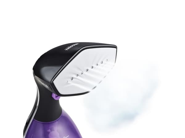 Tristar ST-8921, Kannettava vaatehöyrystin, 0,26 L, 0,75 min, Musta, Purppura, Valkoinen, Kosketus, Käsikytkin