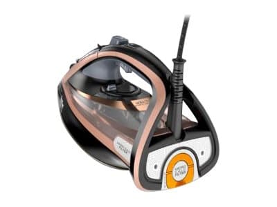 Tefal Ultimate Pure FV9845E0 - Ångstrykjärn med automatisk avstängning - sula Durilium AirGlide Autoclean - 3200 W - blush d'été