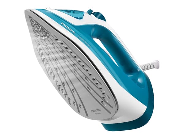 Philips 3000 series DST3011/20 Höyrysilitysrauta, Höyrysilitysrauta, Keraaminen pohjalevy, 1,9 m, 140 g/min, Sininen, 30 g/min