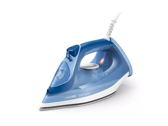 Philips 3000 series DST3031 - Dampstrykejern med automatisk slukking - såleplate: keramisk - 2400 W
