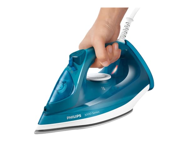 Philips 3000 series DST3040 - Dampstrykejern med automatisk slukking - såleplate: keramisk - 2600 W
