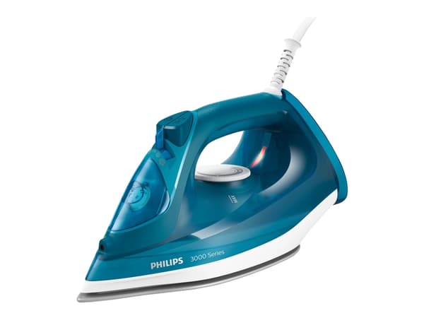 Philips 3000 series DST3040 - Dampstrykejern med automatisk slukking - såleplate: keramisk - 2600 W