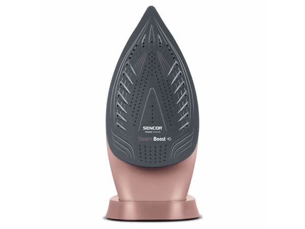 Sencor SSI 3520RS, Höyrysilitysrauta, Keraaminen pohjalevy, 170 g/min, Vaaleanpunainen, Violetti, 35 g/min, 0,28 L