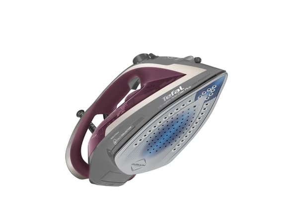 Tefal Ultragliss Anti-Calc Plus FV6840, Ångstrykjärn, 2 m, 260 g/min, Lila, Silver, 50 g/min, 0,27 l