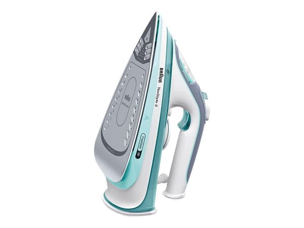 Braun TexStyle 5 SI 5017 GR - Ångstrykjärn - sula FreeGlide 3D SuperCeramic - 2700 W - grön