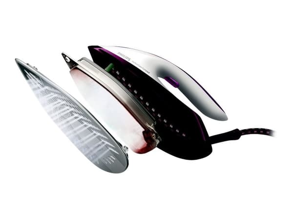 Philips GC7842/40, 400 g/min, SteamGlide Plus -pohjalevy, 1,5 L, 120 g/min, Purppura, Valkoinen, 30%