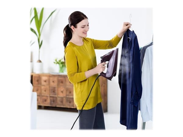 Braun TexStyle 7 Pro SI 7181 VI, Tør &amp; dampstrygejern, EloxalPlus-pohjalevy, 2,5 m, 230 g/min, Violetti, 50 g/min