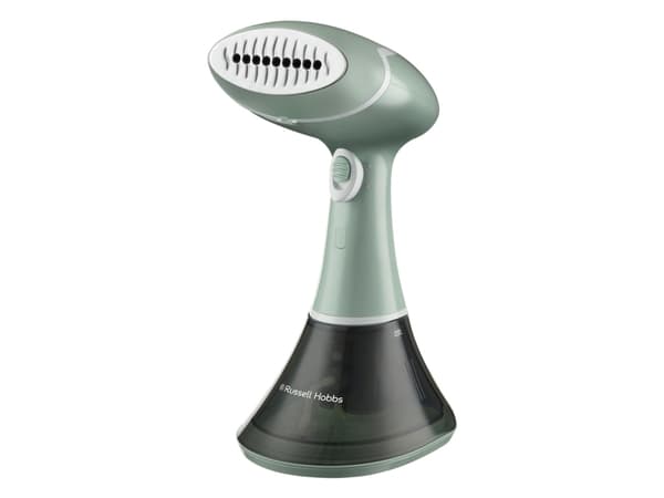 Russell Hobbs 25592-56, Handhållen klädångare, 0,2 l, 0,75 min, Svart, Grön, 22 g/min, Rostfritt stål