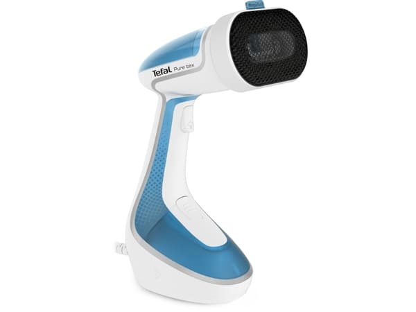 Tefal Pure Tex DT9530, Kannettava vaatehöyrystin, 0,2 L, 0,42 min, Sininen, Valkoinen, Painikkeet, 30 g/min