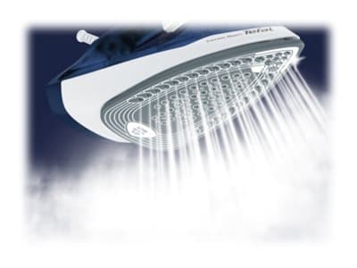 Tefal Express Steam FV2838E0 - Dampstrykejern - såleplate: Cerilium - 2400 W - blå/hvit