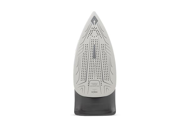 Solac CVG9508, Kuiva- & höyrysilitysrauta, 2 m, Musta, 45 g/min, 2400 W, 220 - 240 V