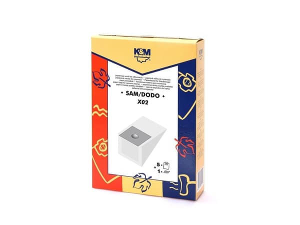 K_M Vac Clea Bags X02 Universal (5+1)