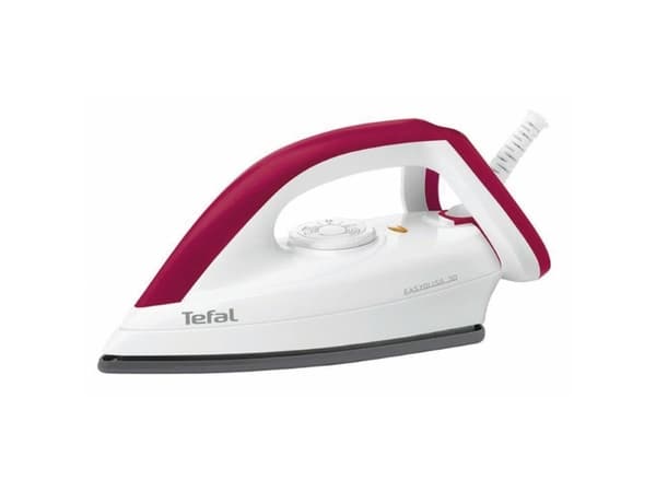 Tefal FS4030 Easy Gliss - Tørt strykejern - såleplate: Durillium - 1200 W - rød