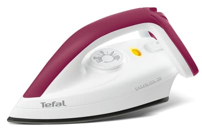 Tefal FS4030 Easy Gliss - Tørt strykejern - såleplate: Durillium - 1200 W - rød