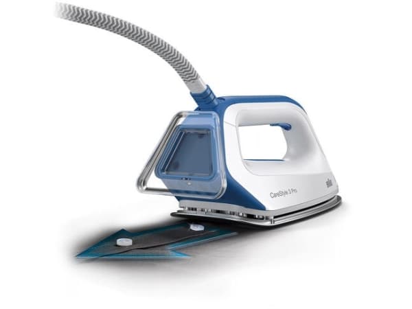 Braun CareStyle 3 IS 3157 BL, 2400 W, 460 g/min, EloxalPlus-pohjalevy, 2 L, 125 g/min, Blå, Hvid