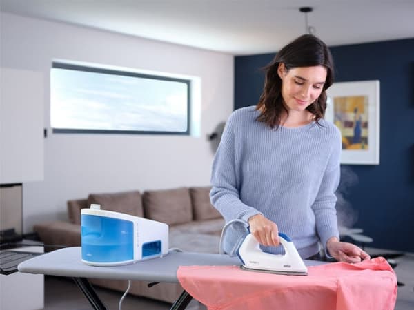 Braun CareStyle 3 IS 3157 BL, 2400 W, 460 g/min, EloxalPlus-pohjalevy, 2 L, 125 g/min, Blå, Hvid