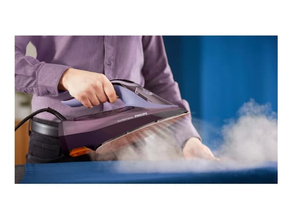 Philips Azur 8000 Series DST8021 - Ångstrykjärn med automatisk avstängning - sula SteamGlide Elite - 3000 W