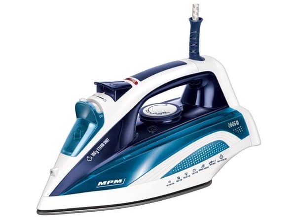 MPM MZE-21/NS dampstrygejern 2800 Watt Blå