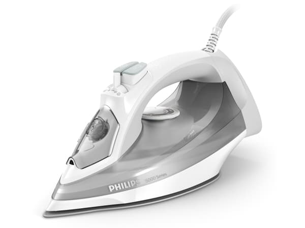 Philips 5000 series DST5010 - Dampstrykejern - såleplate: SteamGlide Plus - 2400 W