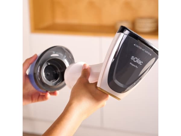 Solac Niagara Pro, Håndholdt, 0,2 l, Hvit, Knapper, 40 g/min, 2 m