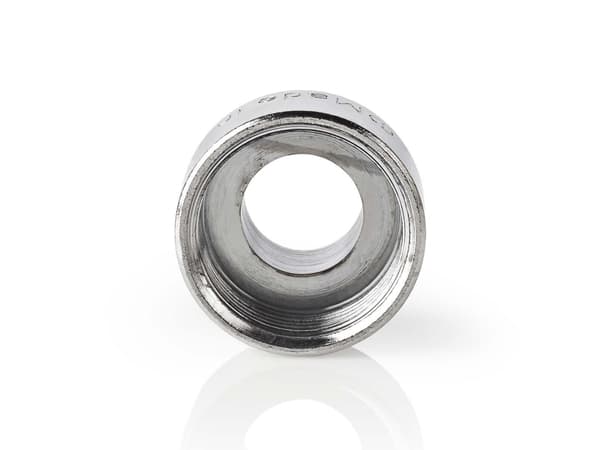 Nedis WAHA3412, Slanganslutning, Metall, Silver