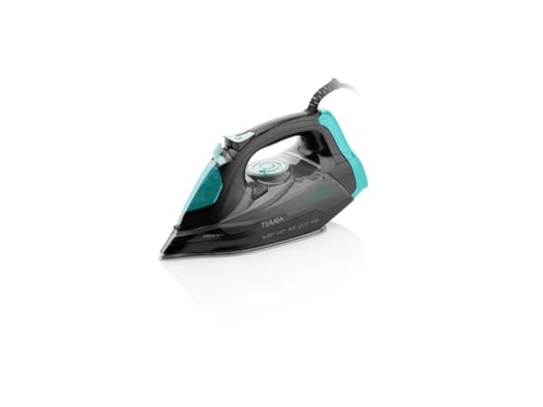 ETA Tiara II 3269 90000 - Ångstrykjärn med automatisk avstängning - sula Eloxium - 2600 W - svart