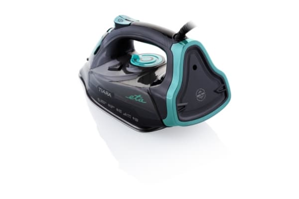 ETA Tiara II 3269 90000 - Ångstrykjärn med automatisk avstängning - sula Eloxium - 2600 W - svart