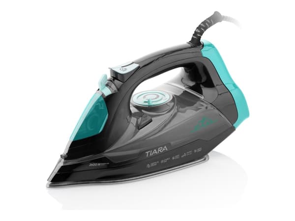 Eta ETA326990000, Kuiva- & höyrysilitysrauta, Eloxal-pohjalevy, 3 m, 140 g/min, Musta, 40 g/min