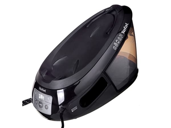 Tefal SV806, 450 g/min, Durilium AirGlide Autoclean soleplate, 6,8 stang, 1,8 l, 130 g/min, Sort, Sølv