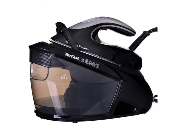 Tefal SV806, 450 g/min, Durilium AirGlide Autoclean -pohjalevy, 6,8 bar, 1,8 L, 130 g/min, Sort, Sølv