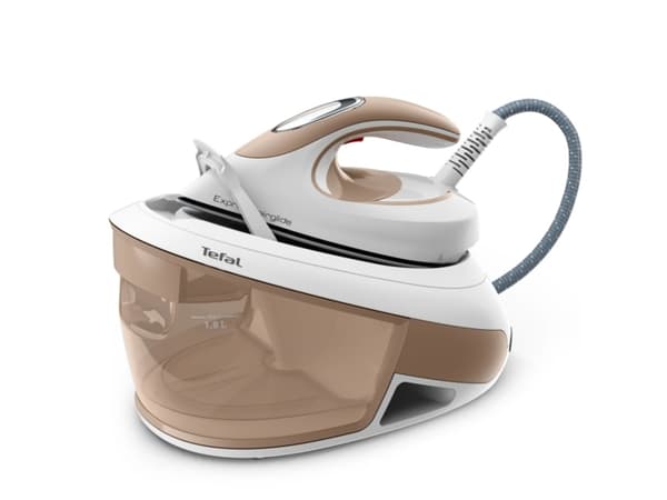 Tefal Express Airglide SV8027, 400 g/min, Durilium AirGlide soleplate, 6,2 bar, 1,8 L, 125 g/min, Ruskea, Valkoinen