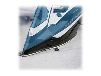 BLACK+DECKER BXIR2402E - Ångstrykjärn - sula rostfritt stål - 2400 W