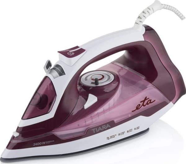 ETA | Lygintuvas | ETA126990000 Tiara II | Steam Lygintuvas | 2400 W | Vanduo tank capacity 450 ml | Continuous steam 40 g/min | Steam boost performa