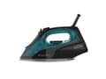 Pikkukuva 1 / 5: Black &amp; Decker BXIR2403E, Kuiva- ja höyrysilitysrauta, Keraaminen silityslevy, 150 g/min, Musta, Vihreä, 45 g/min, 0,5 L