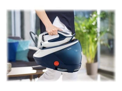 Tefal Pro Express Protect GV9221 - Strykjärn med separat ånggenerator med automatisk avstängning - sula Durilium AirGlide Autoclean - 2600 W - vit /