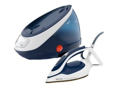 Tefal Pro Express Protect GV9221 - Strykjärn med separat ånggenerator med automatisk avstängning - sula Durilium AirGlide Autoclean - 2600 W - vit /
