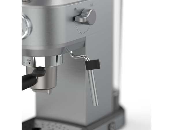 Solac CE4523, Espressomaskin, Kaffe kapsyl, 1350 W, Sort, Sølv