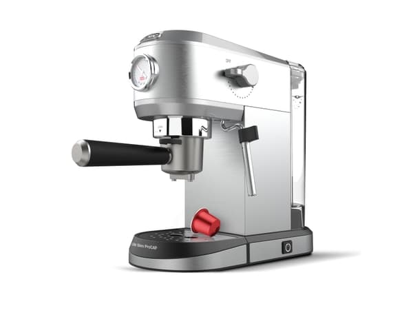 Solac CE4523, Espressomaskin, Kaffe kapsyl, 1350 W, Sort, Sølv