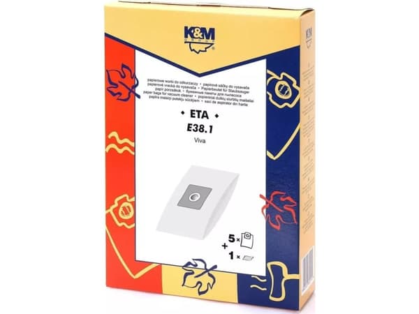 K_M PÅSAR DAMMSUGARE E38 ETA 1458(5+1) 5907525809444