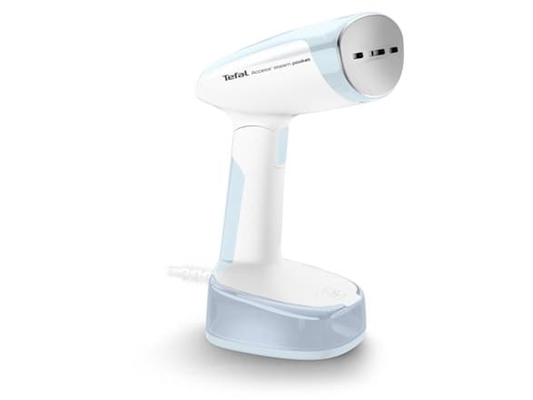 Tefal Access Steam Pocket DT3041E1 - Kädessä pidettävä kangashöyrystin automaattisella sammutuksella - 1300 W - valkoinen/sininen