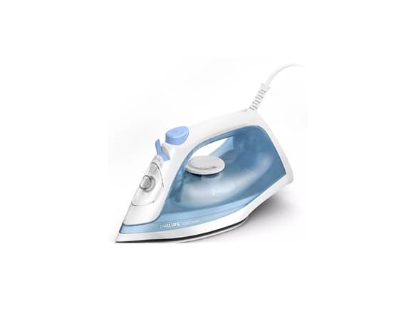 Philips 1000 series DST1030/20, Höyrysilitysrauta, Tarttumaton pohjalevy, 1,6 m, 90 g/min, Sininen, Valkoinen, 20 g/min
