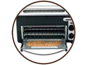 Tefal TL 6008 brødrister med miniovn Toast n Grill sort / matt aluminium
