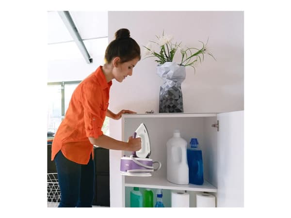 Braun CareStyle Compact IS 2144 VI, 2400 W, 440 g/min, 6 Bar, 1,5 l, Lila, Vit, 1,8 m