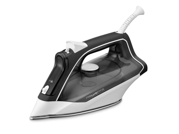Rowenta DX1530, Torr & Ångstrykjärn, Stryksula i rostfritt stål, 2 m, 100 g/min, Svart, 30 g/min