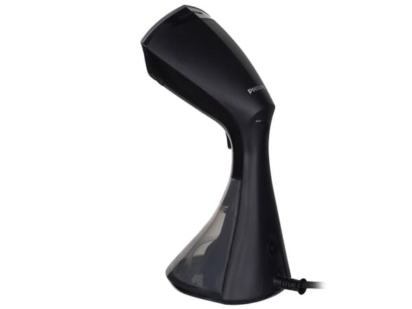 Philips 8000 series GC800/80 Kannettava höyrystin, 0,23 L, Musta, Hopea, Painikkeet, 32 g/min, 2,5 m, 100%
